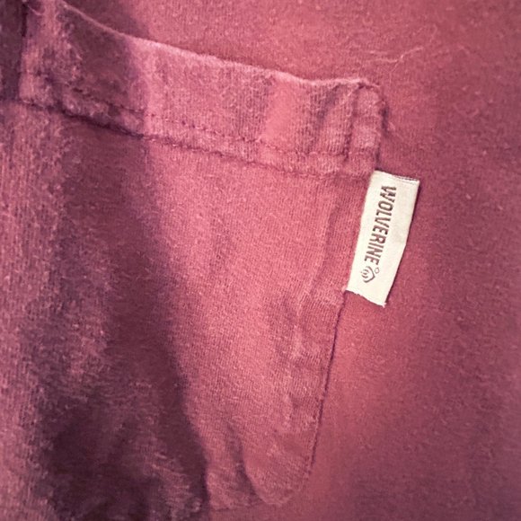 Men's Wolverine Long sleeve shirt size M - Picture 2 of 5